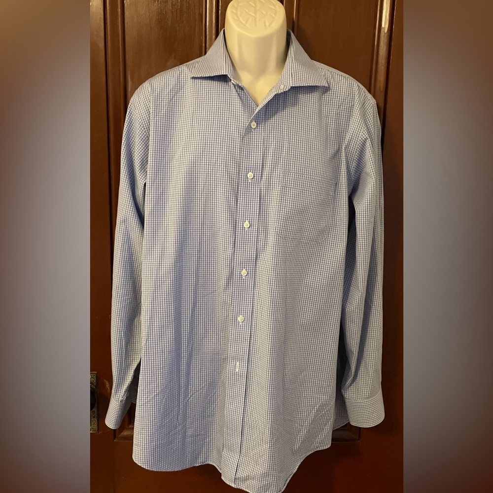 Brooks Brothers Men’s Regent Fit Non-Iron Dress Shirt 16.5 34